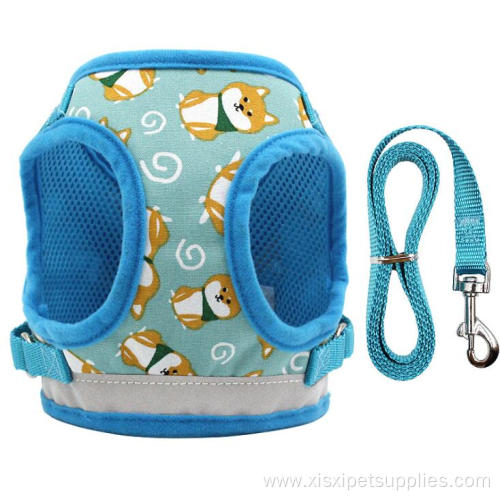 2021 luxury cartoon reflective designers dog harness